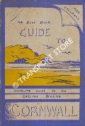 Book cover of The Guide to Cornwall (Blue Book) by H. Liddicoat